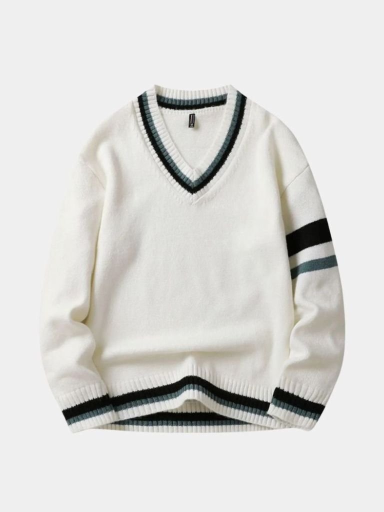 Classic V-Neck Sweater for Men