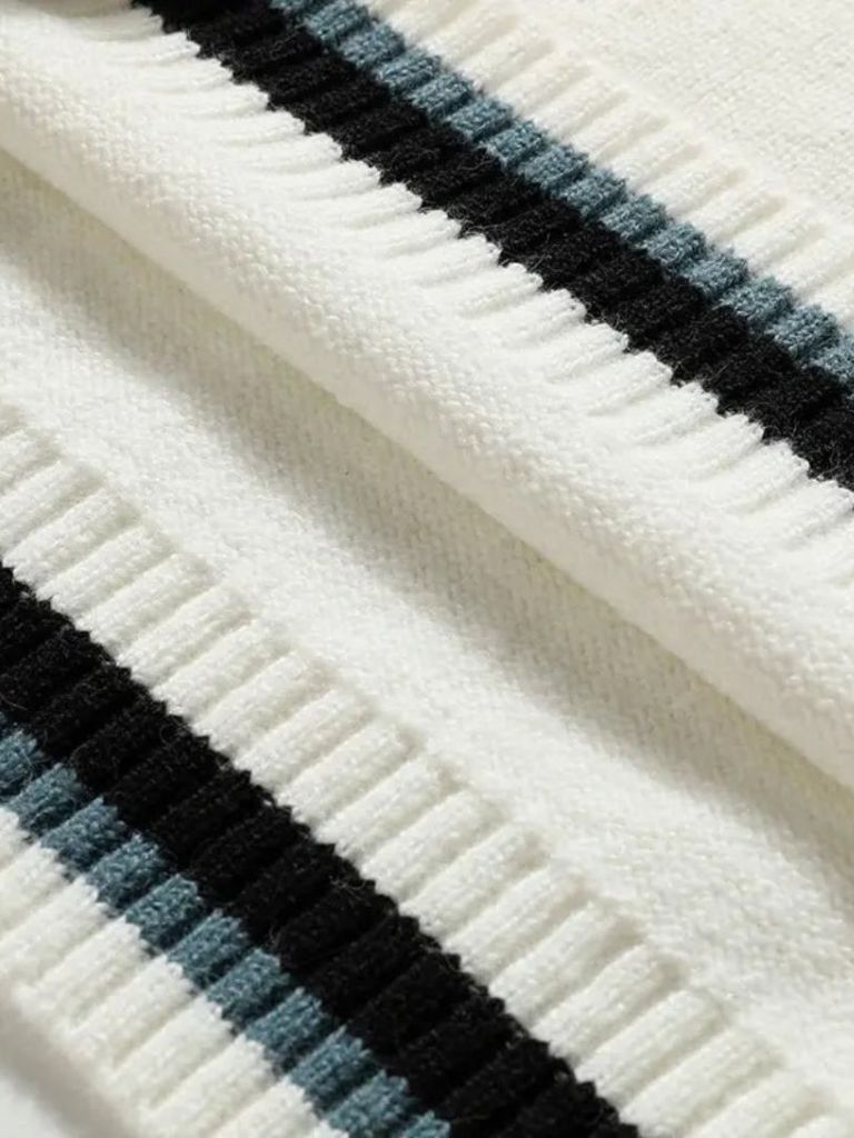 Classic V-Neck Sweater for Men