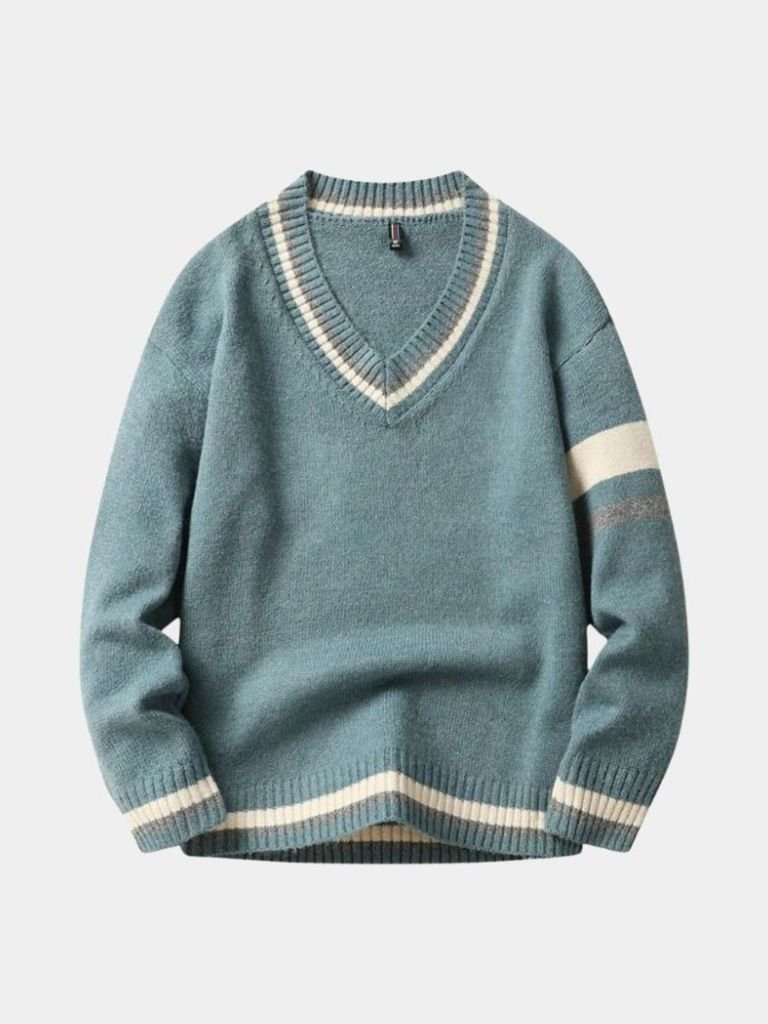 Classic V-Neck Sweater for Men