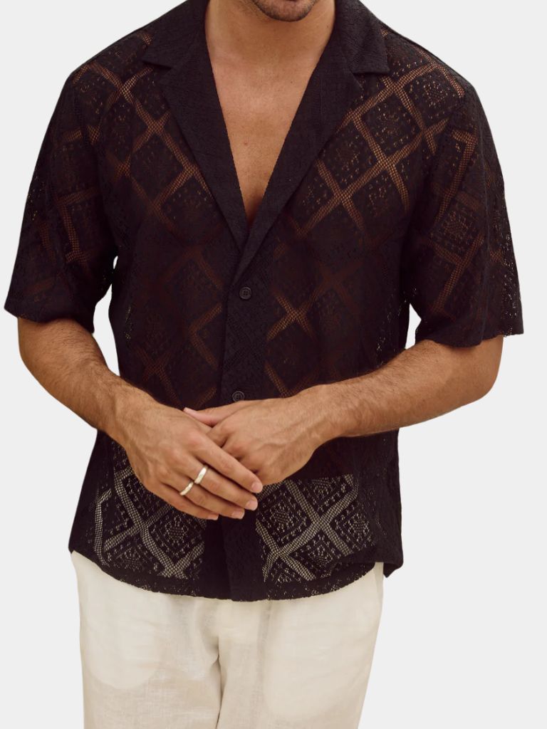 Coastal Reverie Summer Polo for Men