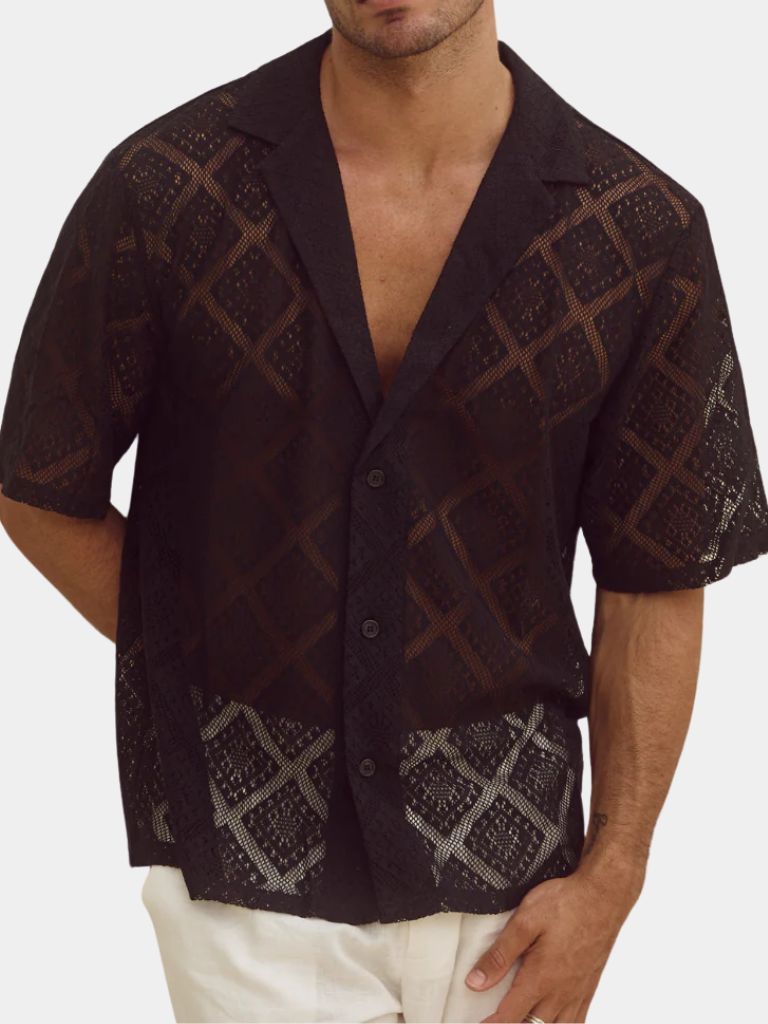 Coastal Reverie Summer Polo for Men