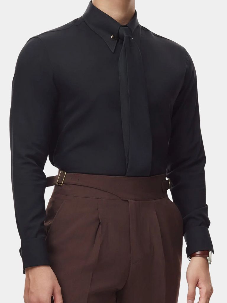 Collar Pin Formal Shirt (Cufflinks) for Men