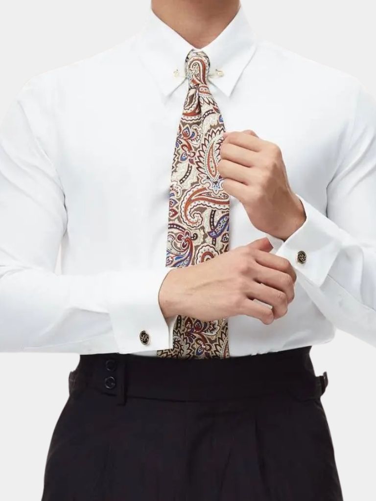 Collar Pin Formal Shirt (Cufflinks) for Men