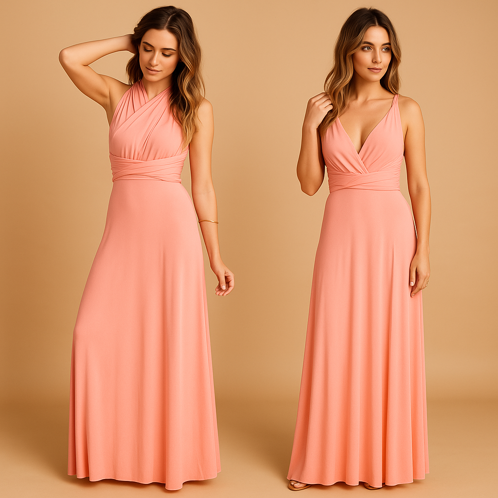 Convertible wrap dress for women | Hazel