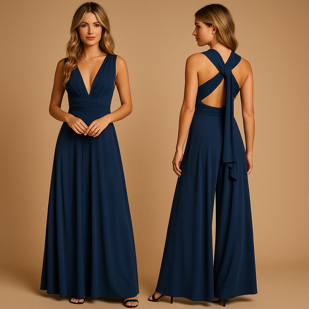 Convertible wrap dress for women | Hazel