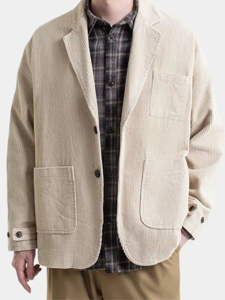Corduroy Winter Blazer for Men