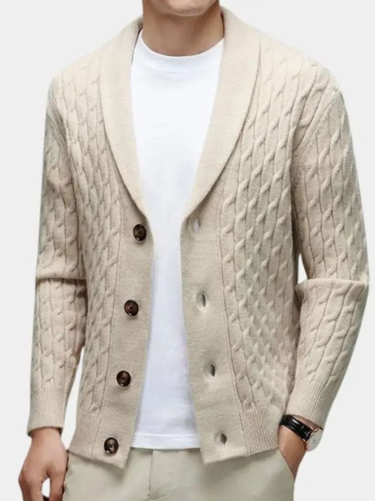 Cozy Classic Cardigan for Men