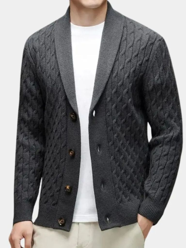 Cozy Classic Cardigan for Men