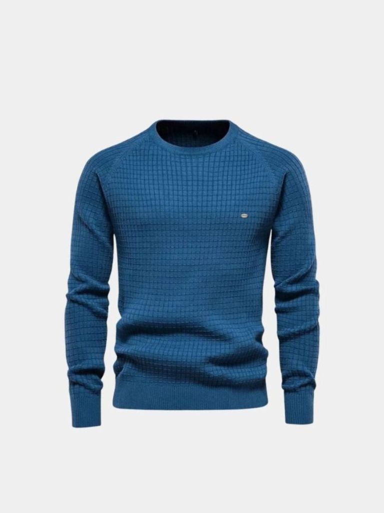 Crew Neck Knitwear Jumper Sweater for Men