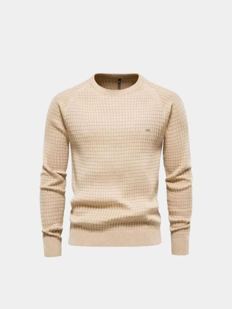Crew Neck Knitwear Jumper Sweater for Men