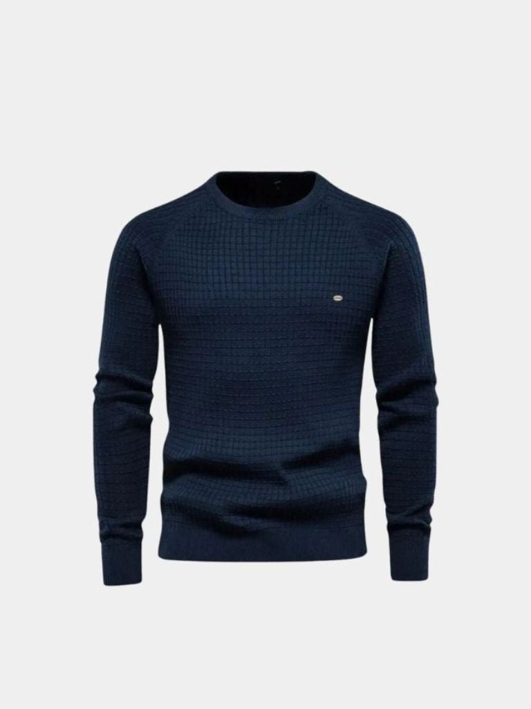 Crew Neck Knitwear Jumper Sweater for Men
