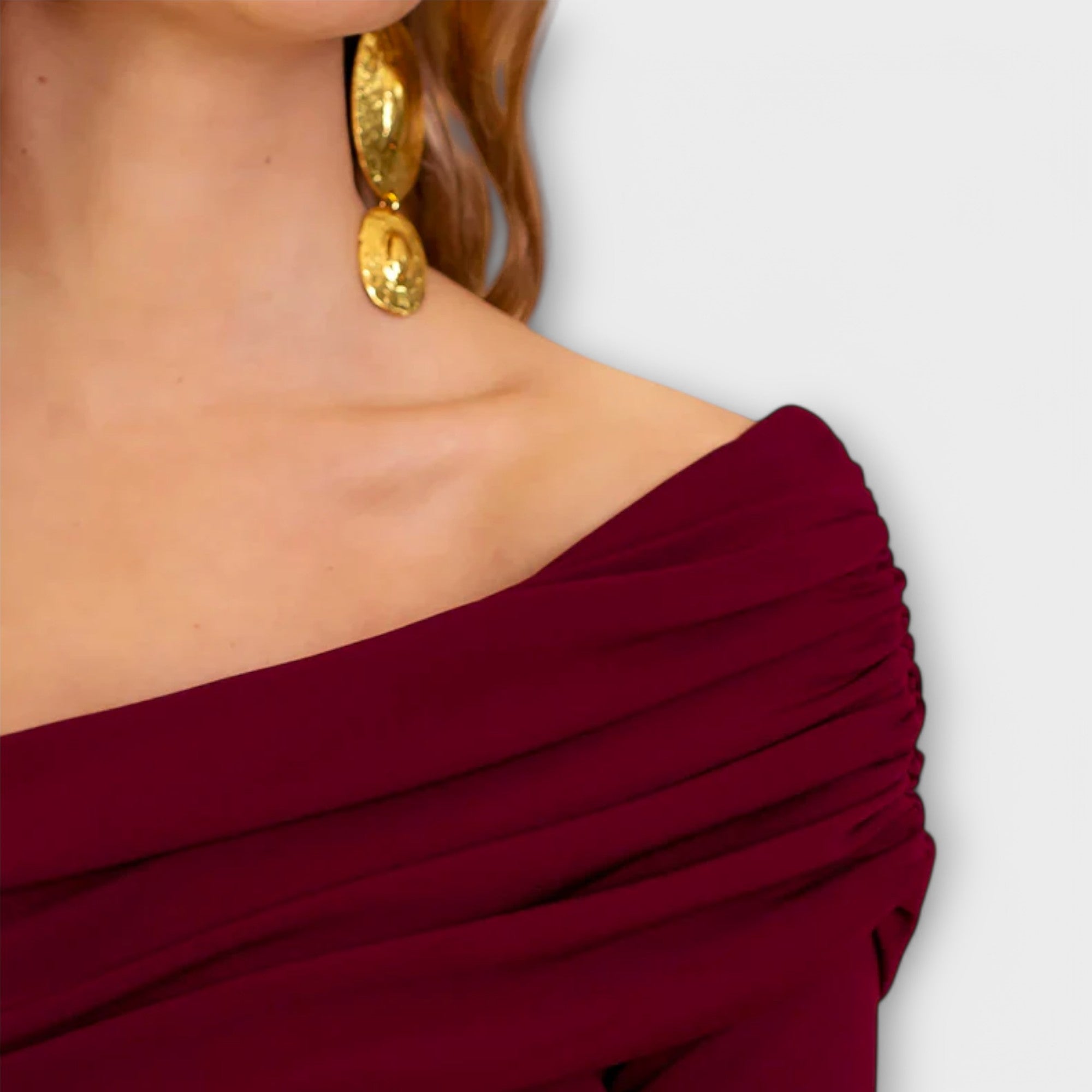 Elegant one-shoulder jumpsuit