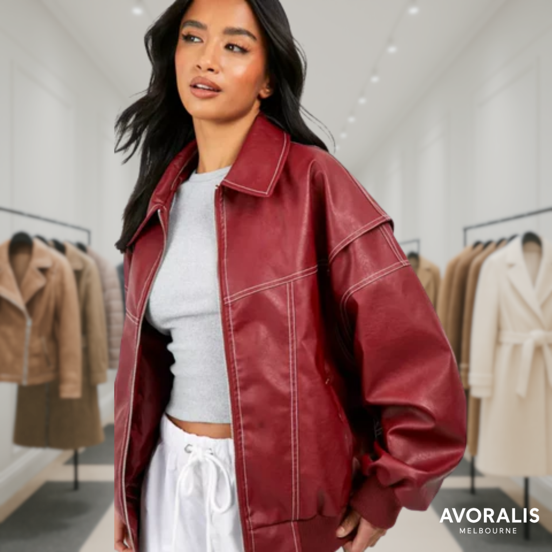 Lisa | Stylish Faux Leather
