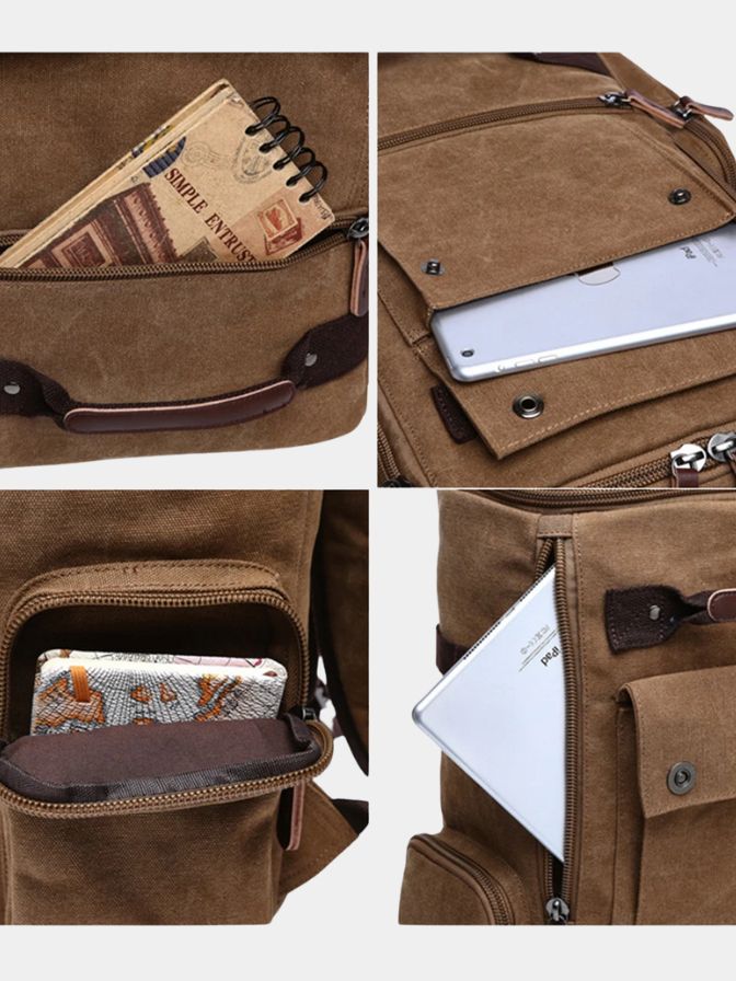 Dune Vanguard Vintage Backpack - Cross & Crown