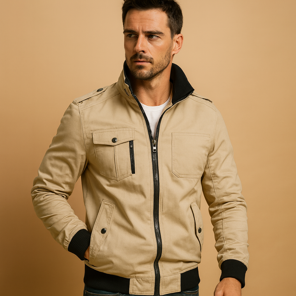 Durable bomber jacket for men | Mason