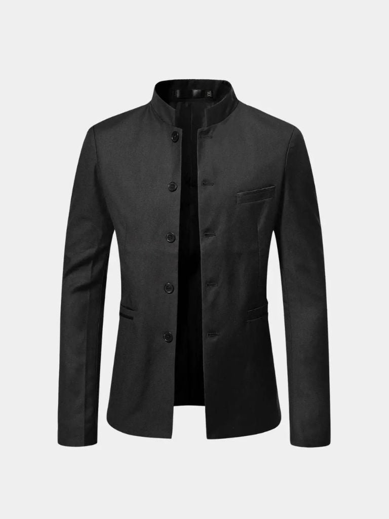 Elegant Collar Jacket for Men