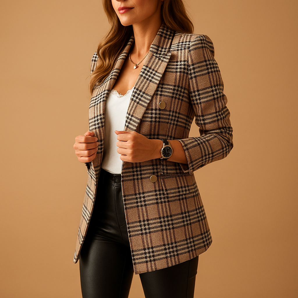 Elegant fitted blazer in timeless style for women | Lydia