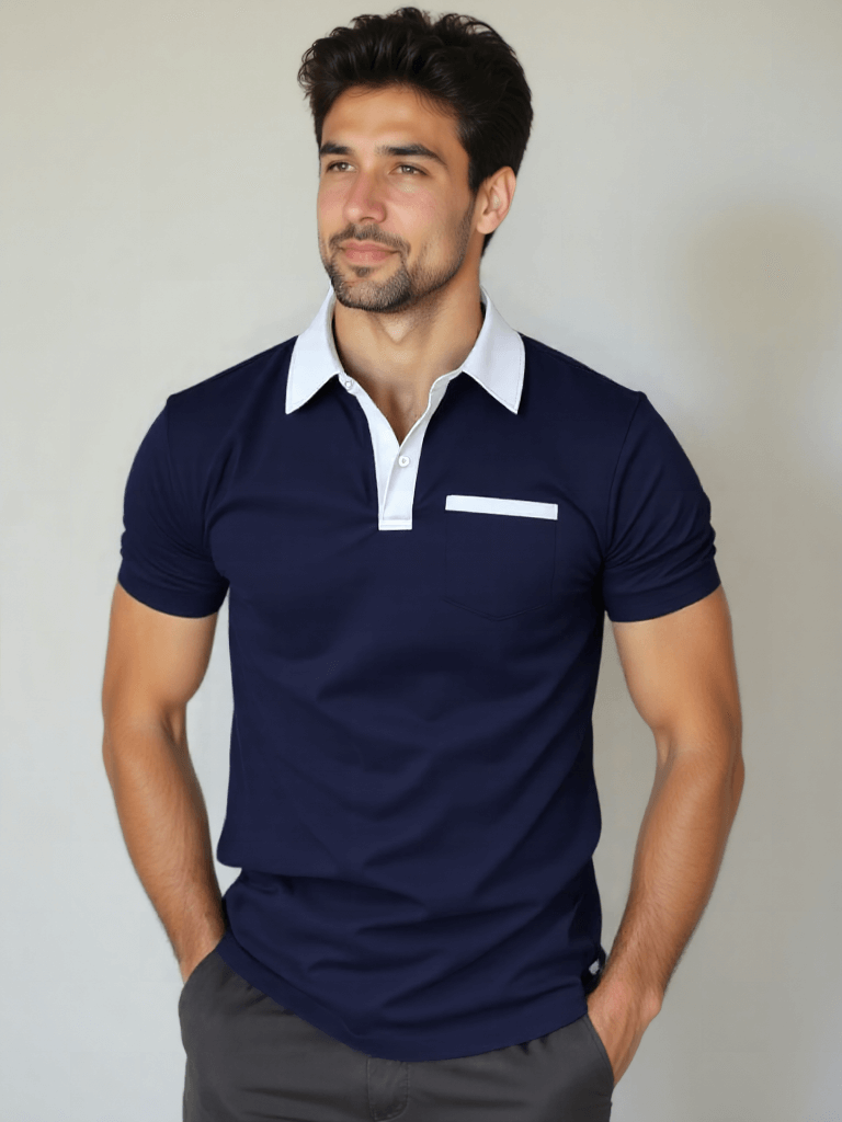 Elegant Golf Polo Shirt for Men