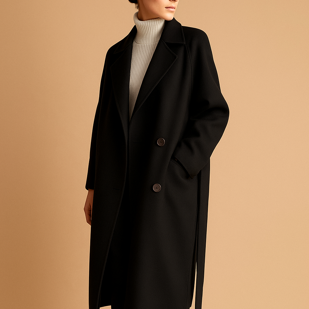 Long elegant winter coat for women | Clara