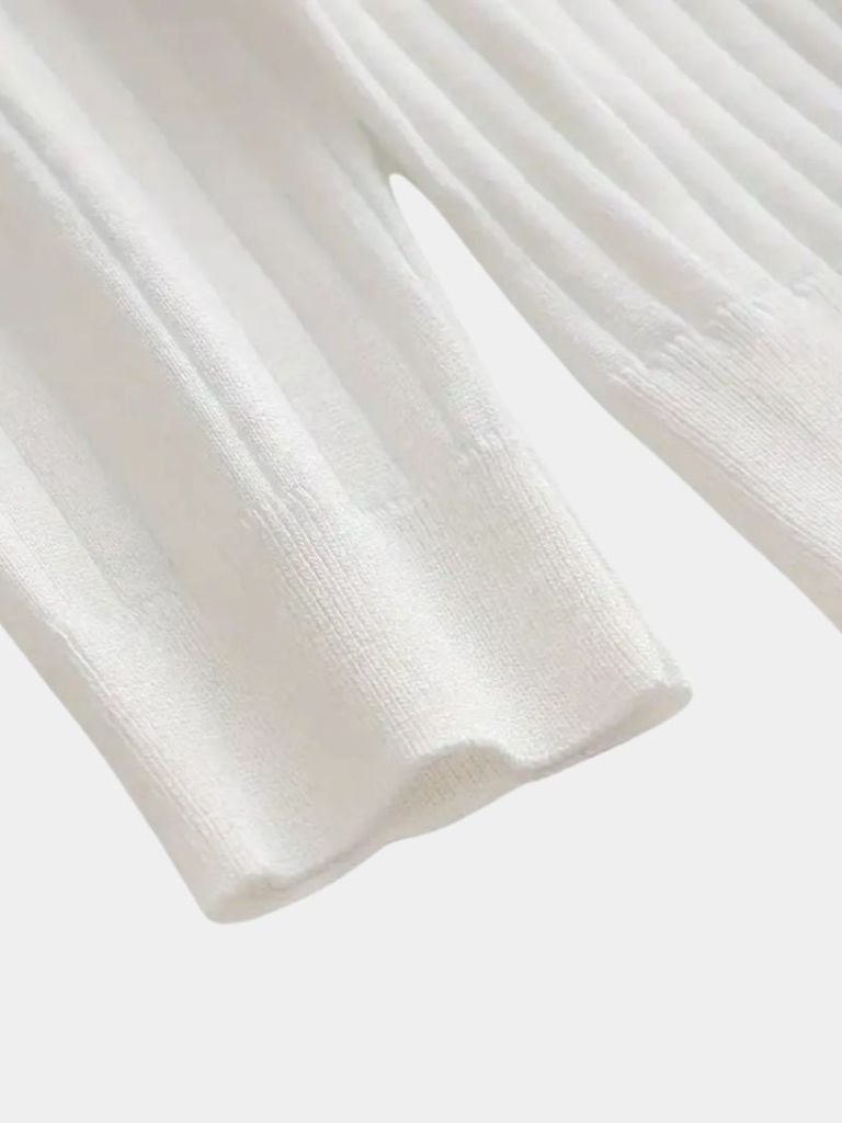 Elegant Open Collar Long Sleeve Polo for Men