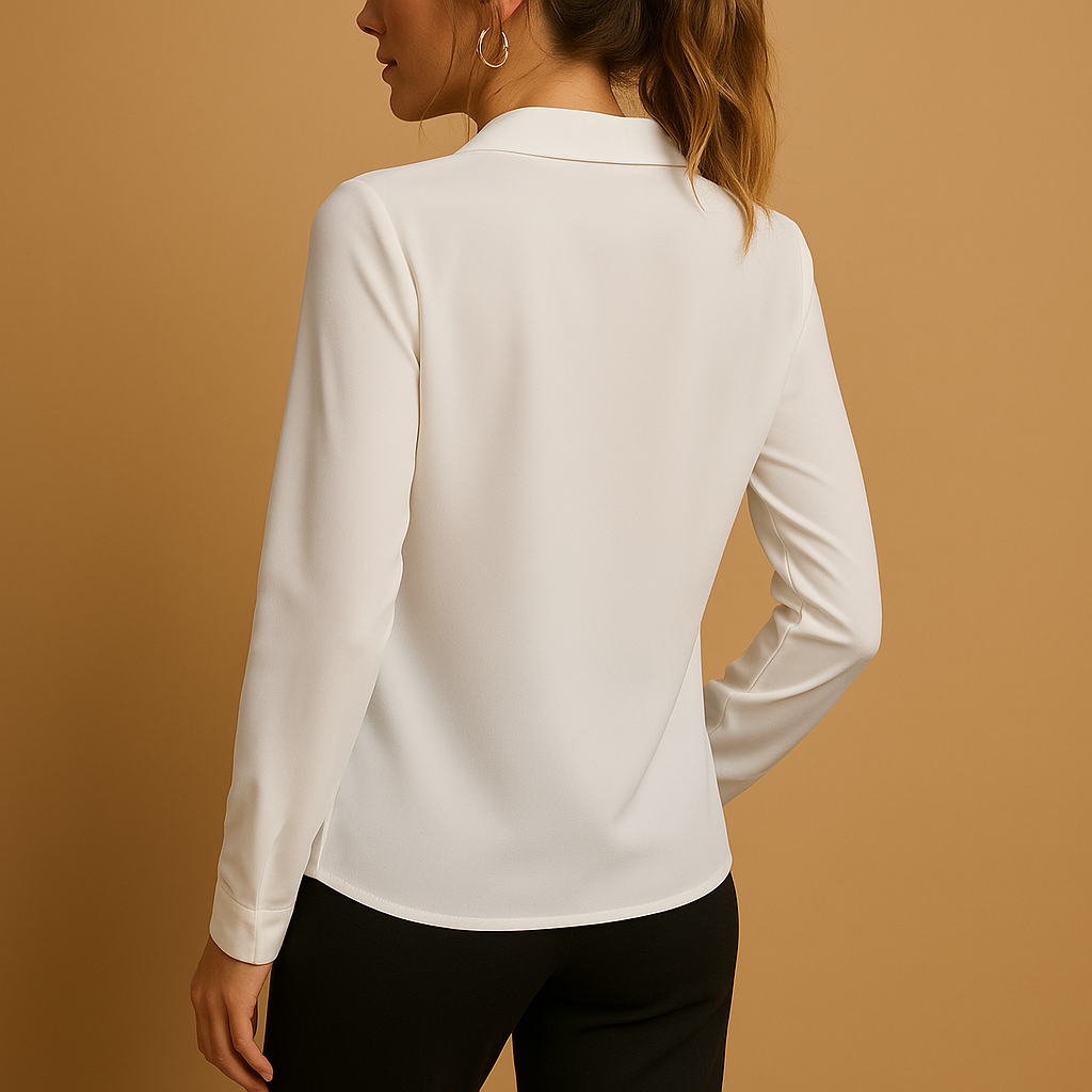 Elegant solid color blouse for women | Grace