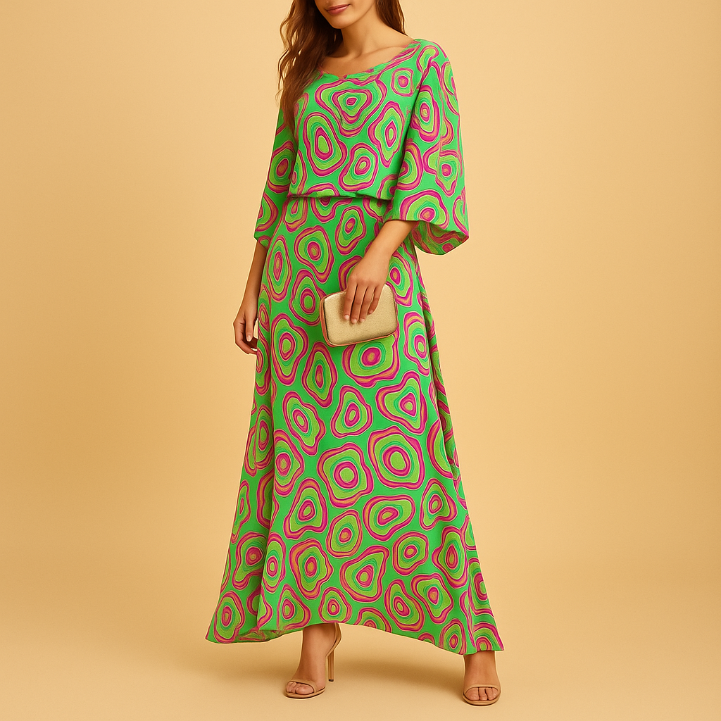 Elegant summer dress with standout design for women | Sienna