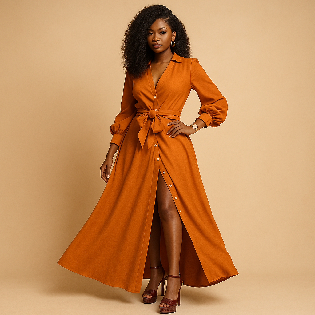 Elegant summer maxi dress for women | Elinor