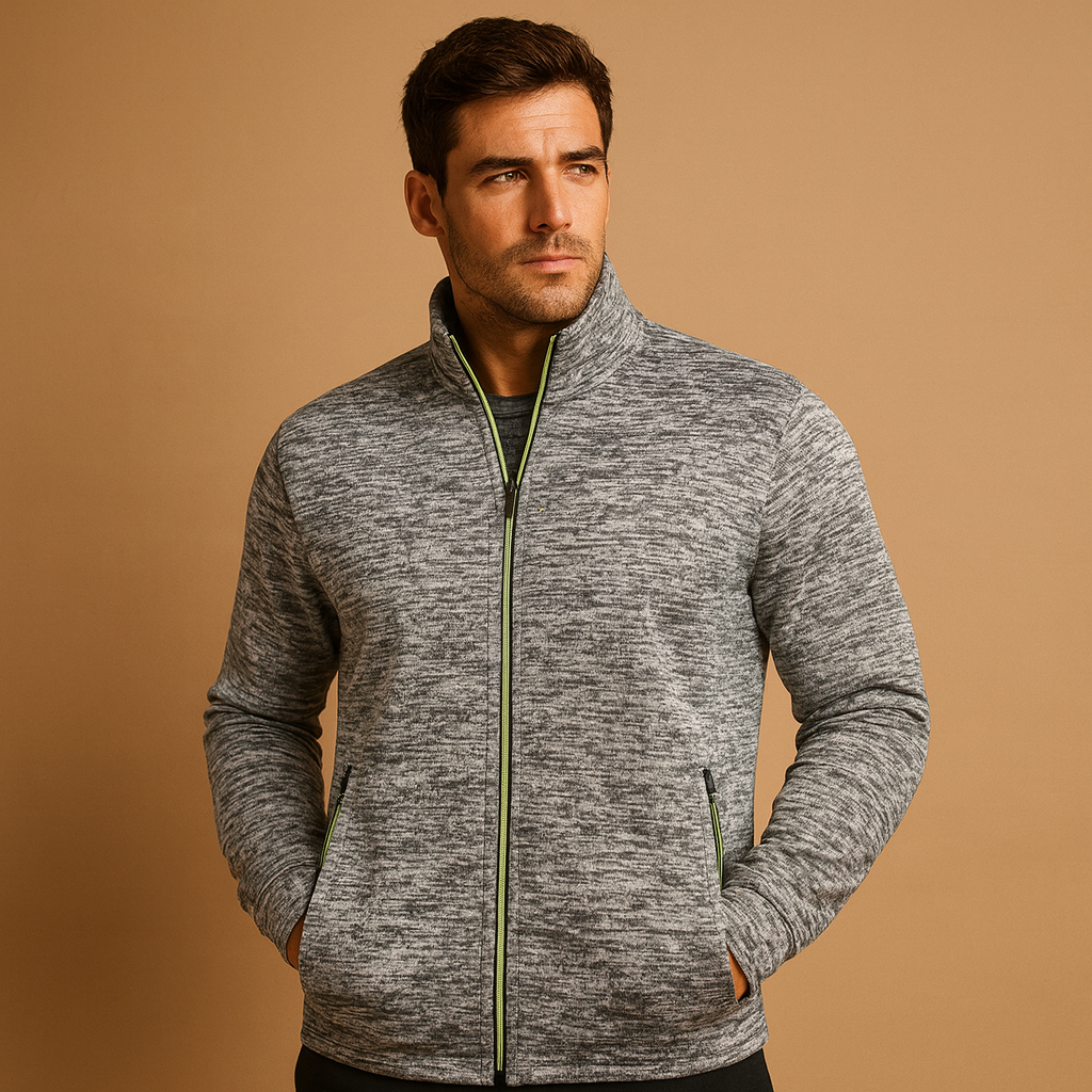 Elegant zip cardigan for men | Julian