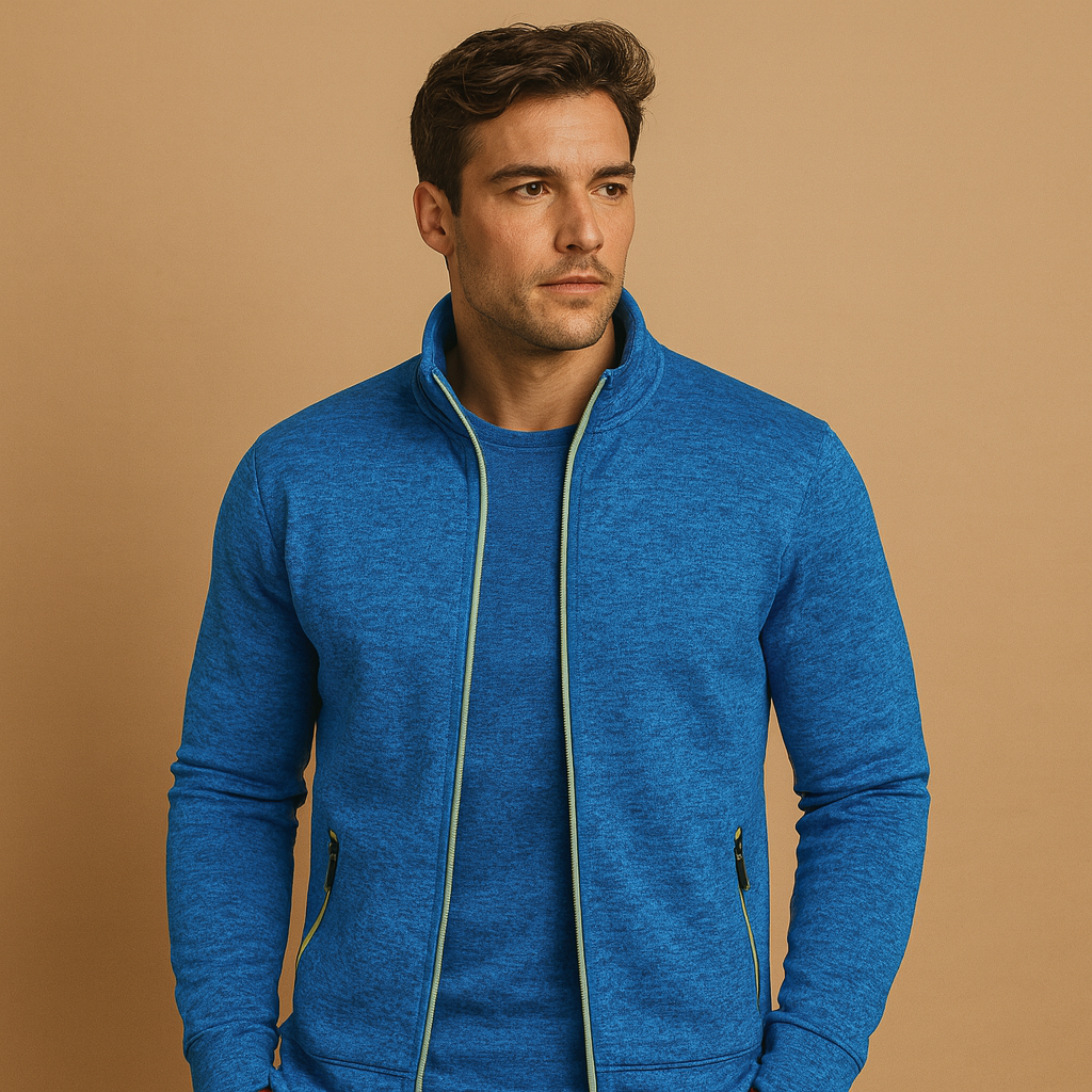 Elegant zip cardigan for men | Julian