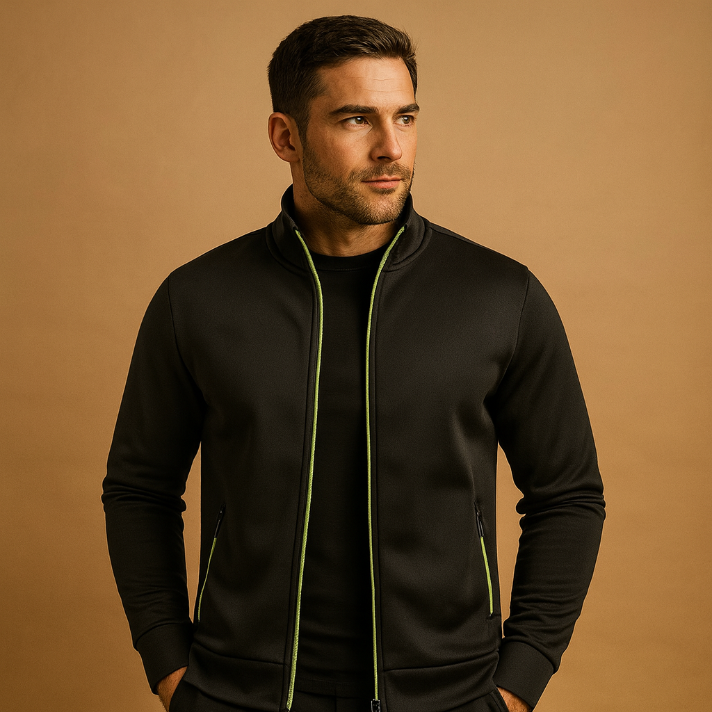 Elegant zip cardigan for men | Julian