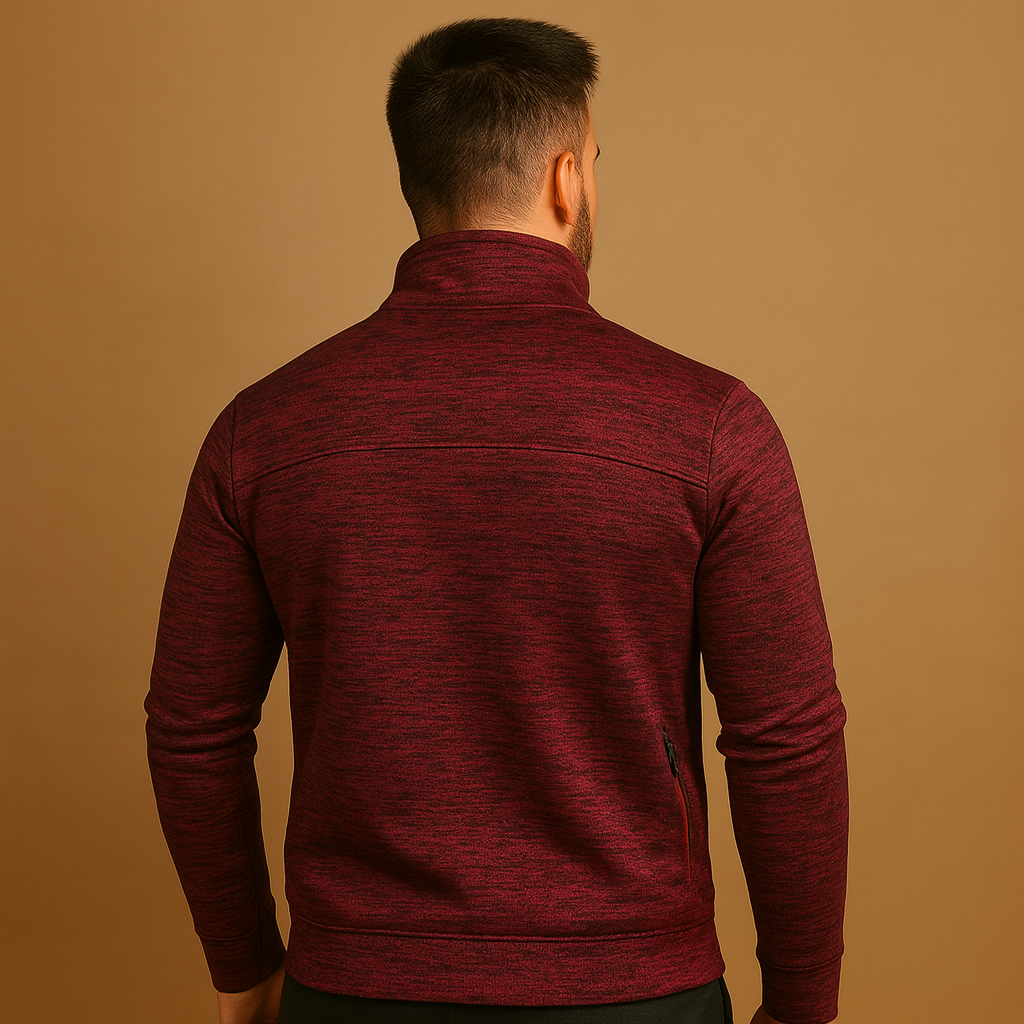 Elegant zip cardigan for men | Julian