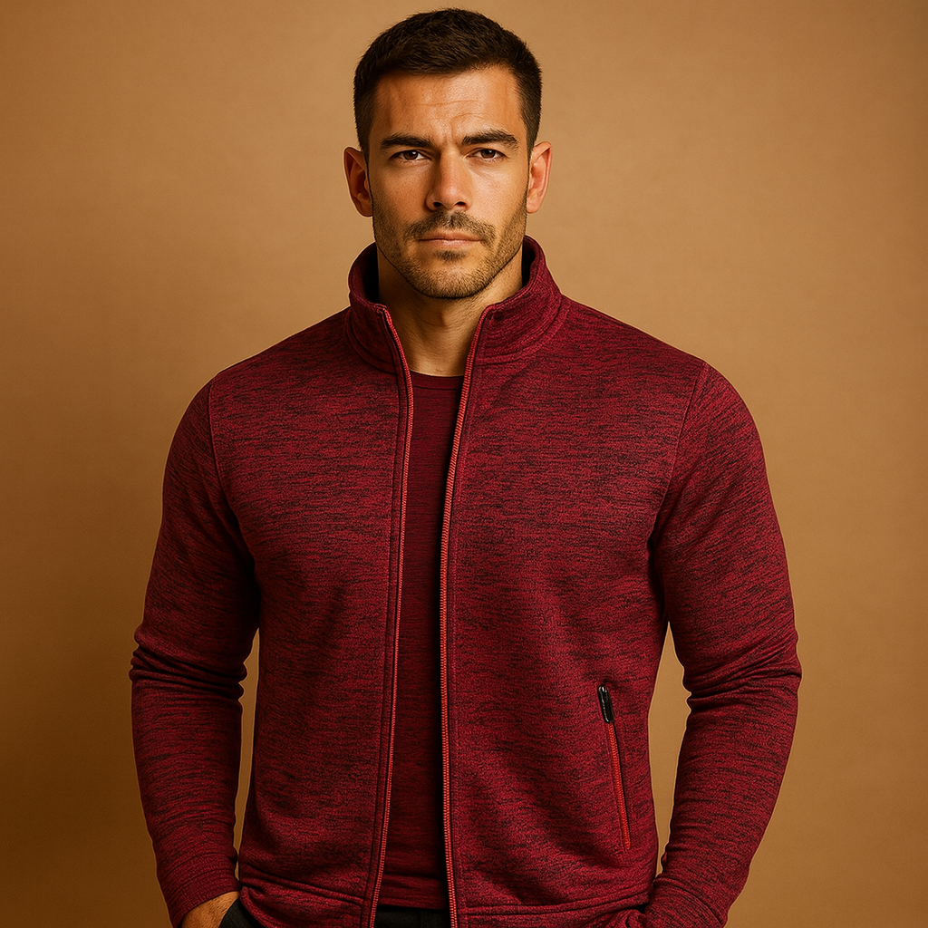 Elegant zip cardigan for men | Julian