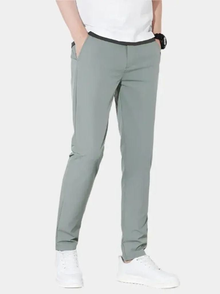 Essencial Stretch Trousers - New Elastic Waist for Men