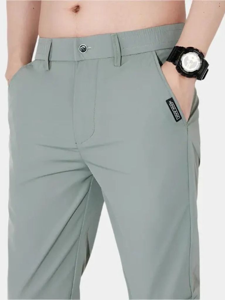 Essencial Stretch Trousers - New Elastic Waist for Men