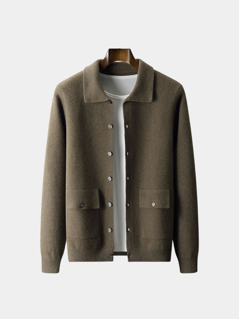 Essential Cashmere Jacket for Men
