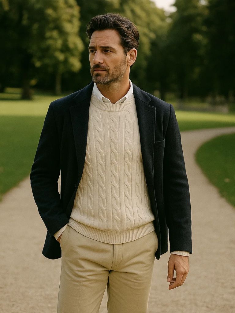 Essential Cashmere Sweater for Men