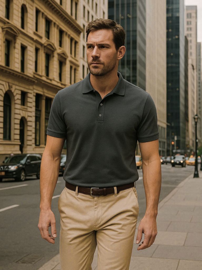 Essential Cotton Polo Shirt for Men