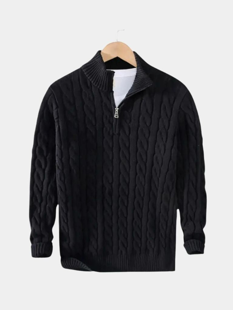 Essential Half Zip Sweater for Men