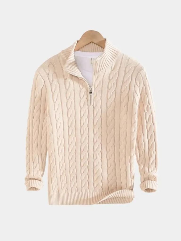 Essential Half Zip Sweater for Men