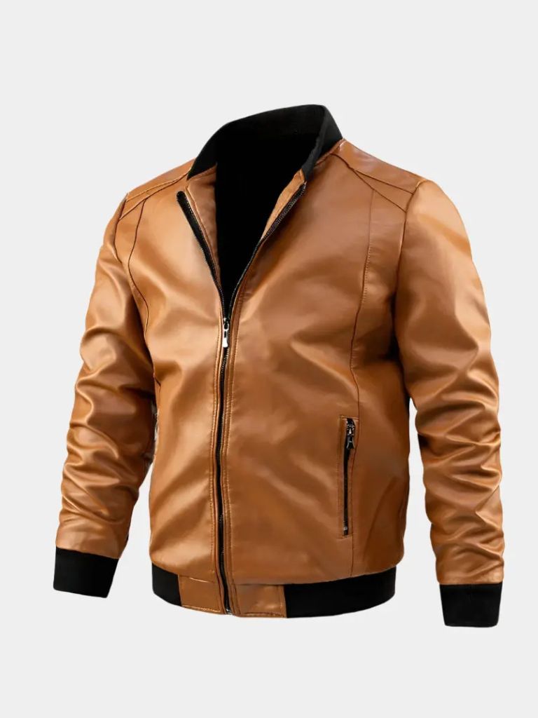 Essential Leather Jacket for Men