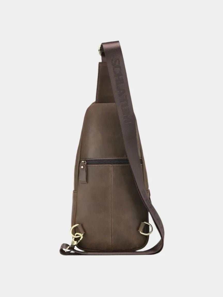 Essential Leather Shoulderbag for Men