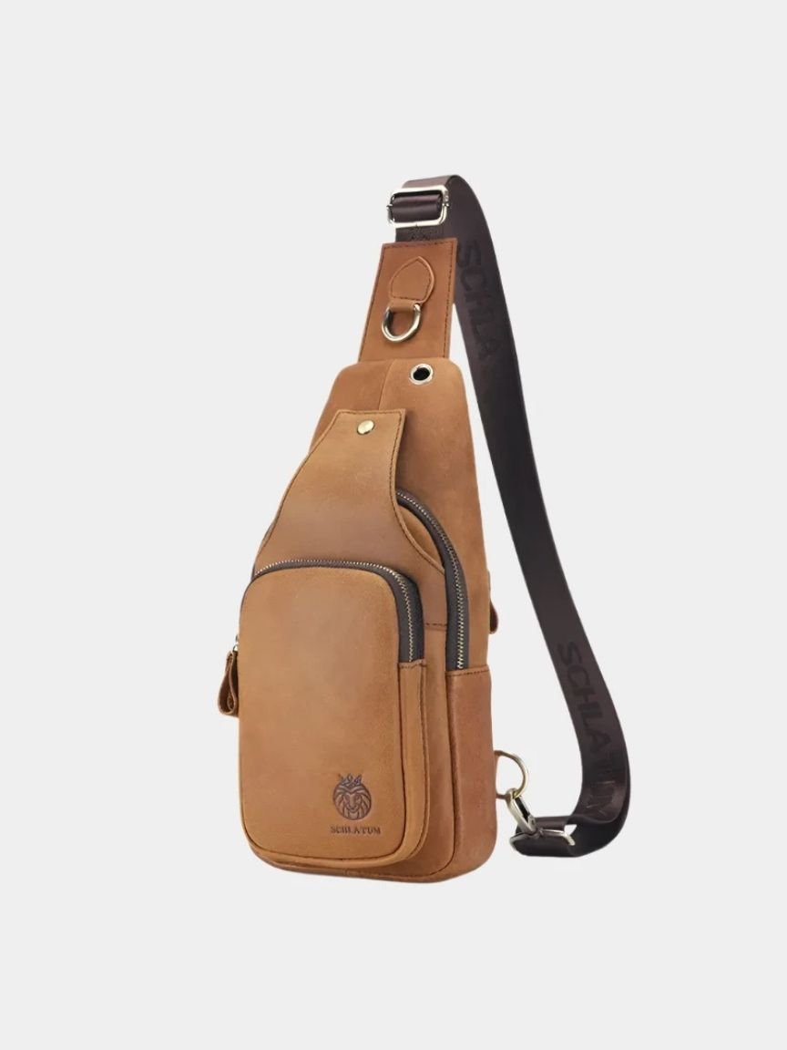 Essential Leather Shoulderbag for Men