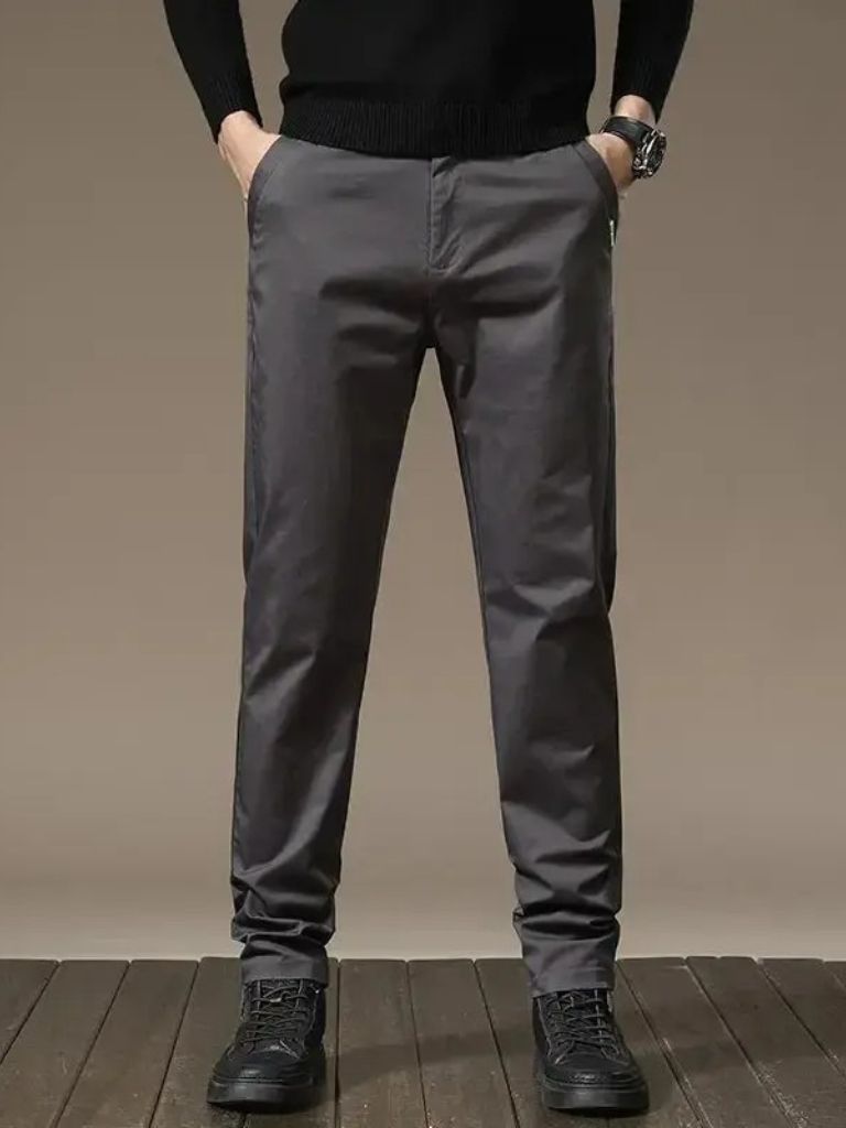 Essential Straight Trousers for Men