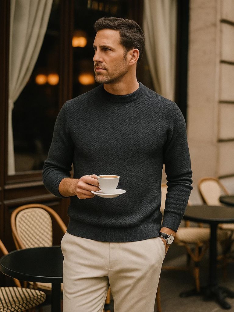 Essential Wool Sweater for Men