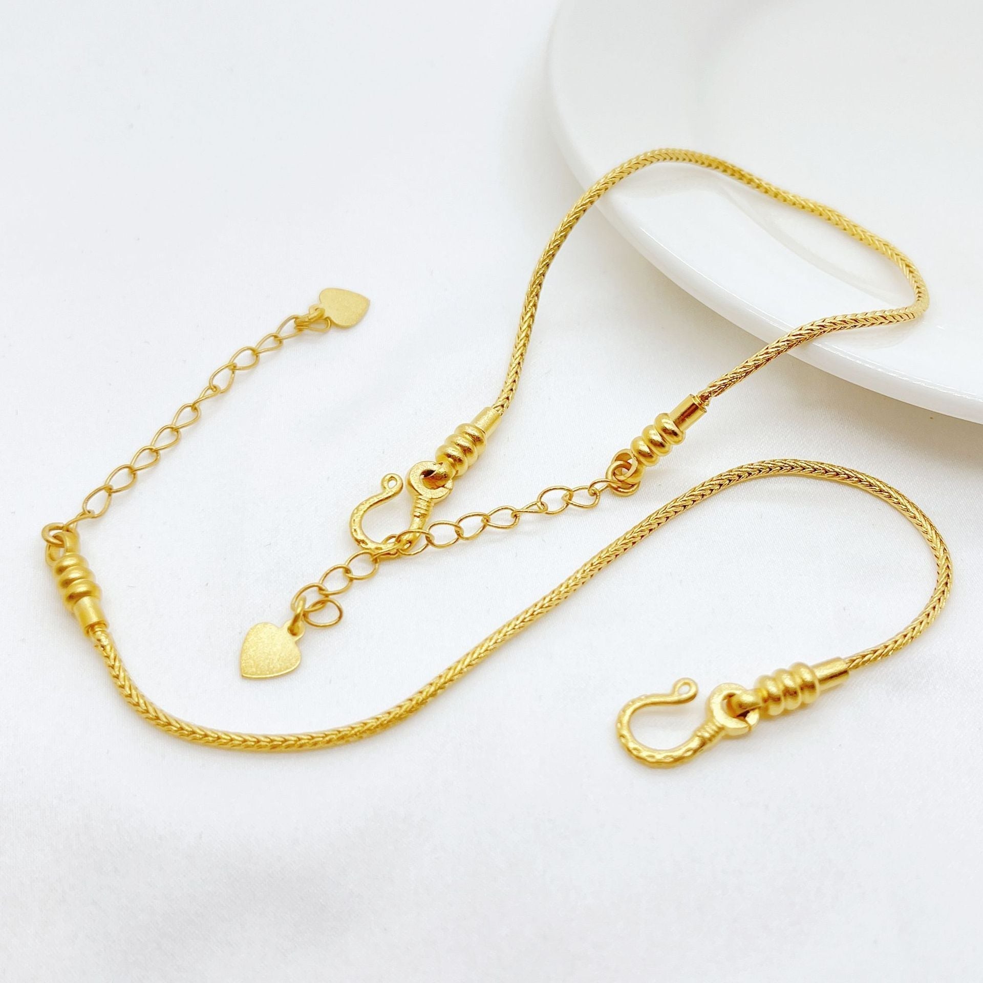 Gold Braided Bracelet