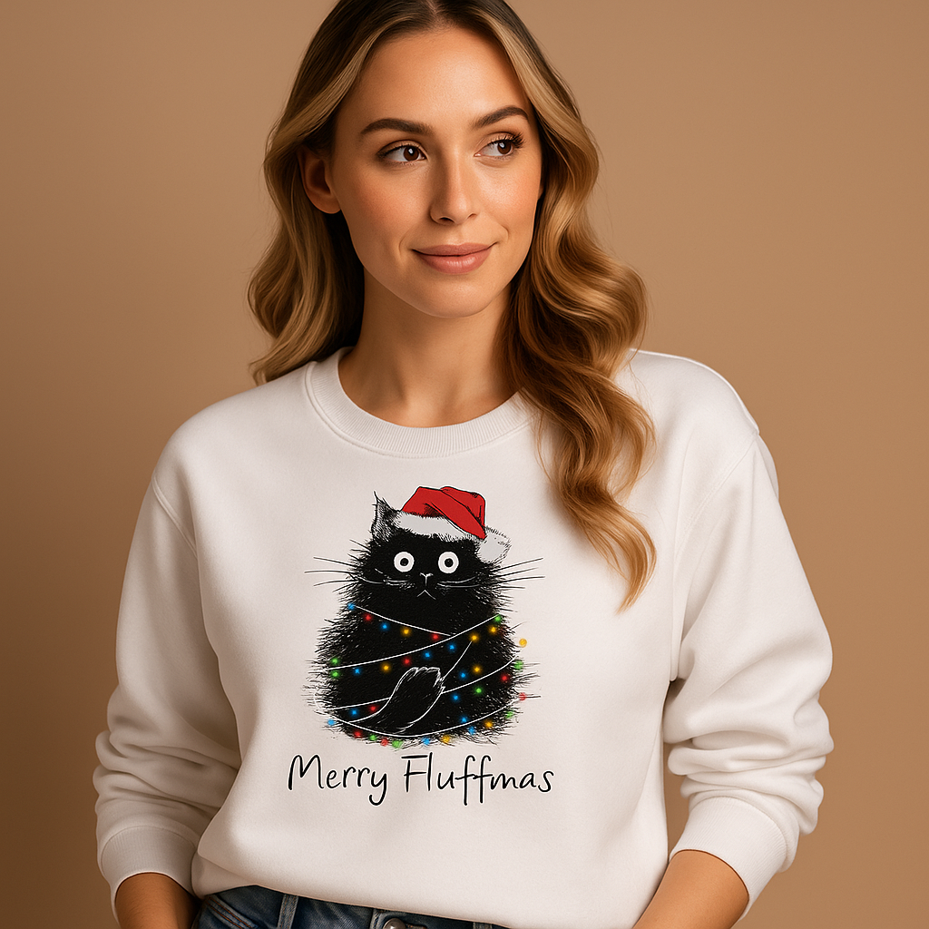 Festive Christmas sweater with pattern for women | Hayley