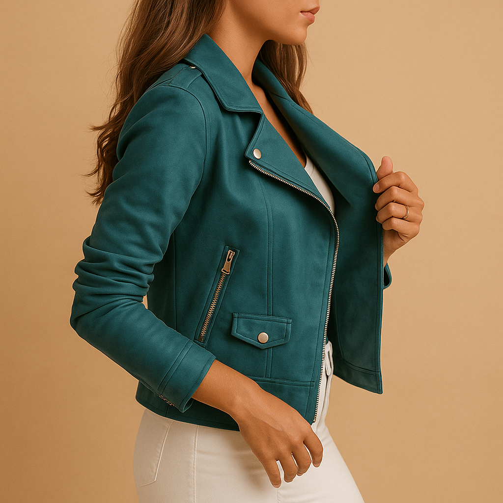 Fitted zip-up jacket for women | Elise