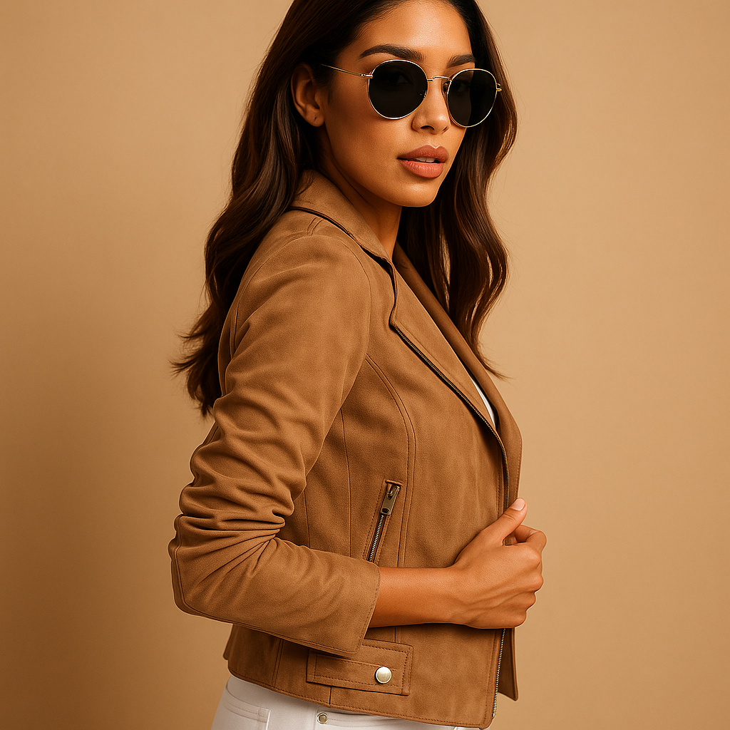 Fitted zip-up jacket for women | Elise