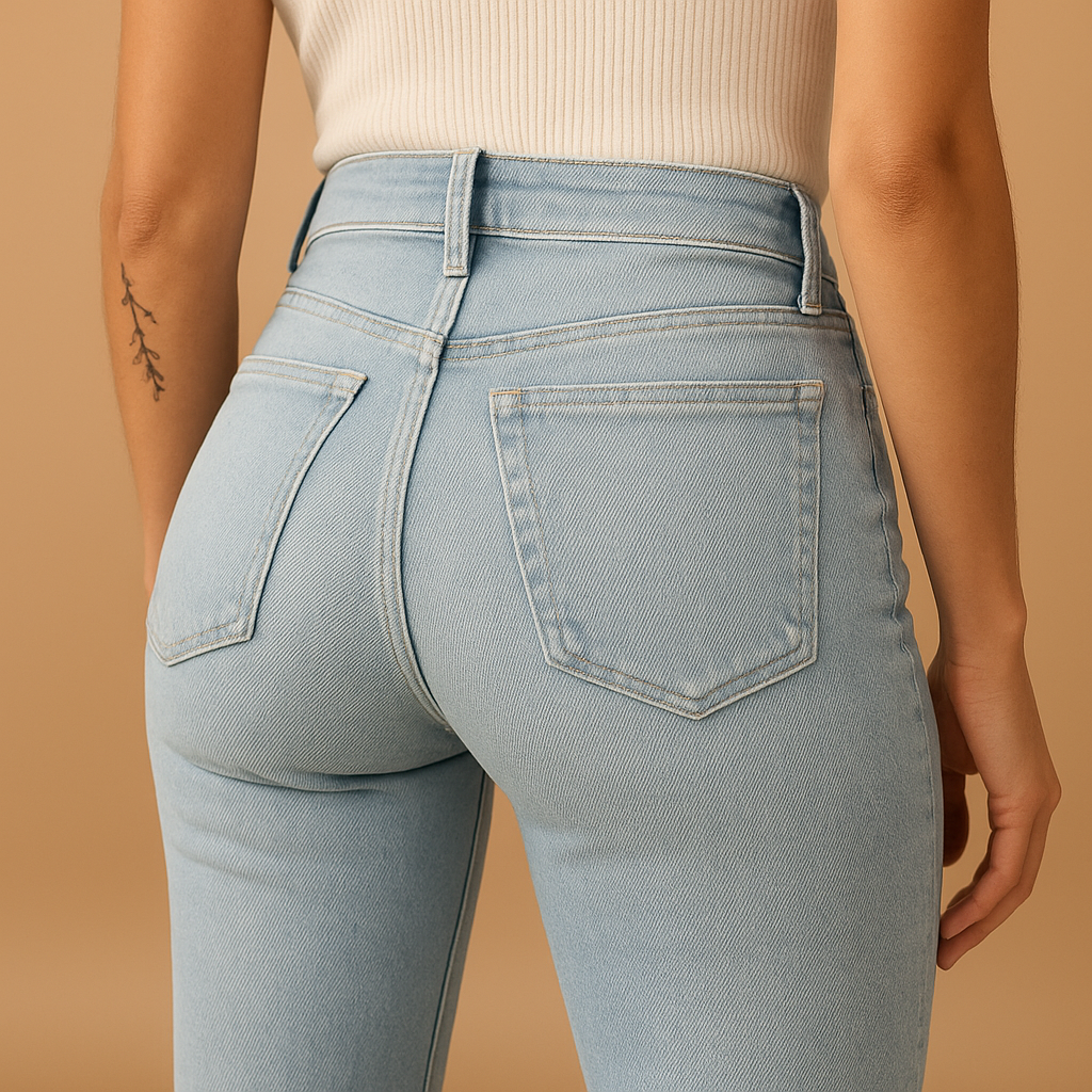 Flared high waist jeans for women | Vanessa