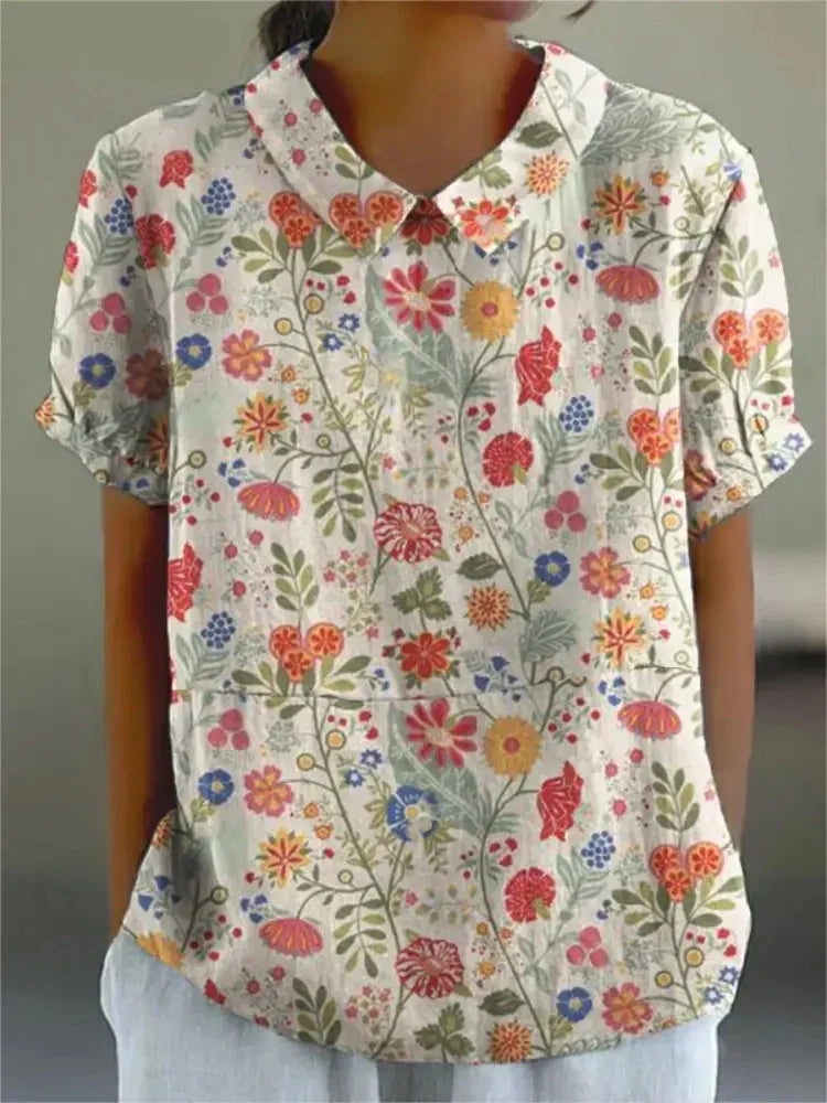 Felina floral print shirt for women